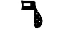 ALLPARTS / PG-9847-023 Black Pickguard for Rickenbacker 4001