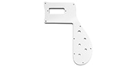 ALLPARTS / PG-9847-025 White Pickguard for Rickenbacker 4001