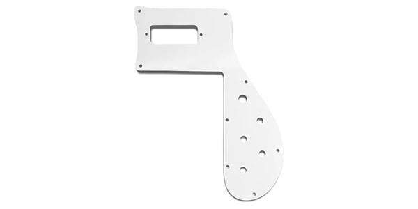 ALLPARTS / PG-9847-025 White Pickguard for Rickenbacker 4001