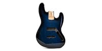 ALLPARTS / PRiMO Replacement Jazz Bass Body - Midnight Ocean Burst