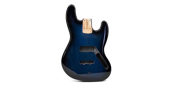 ALLPARTS ( オールパーツ )  / PRiMO Replacement Jazz Bass Body - Midnight Ocean Burst