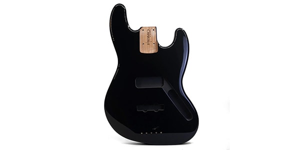 ALLPARTS ( オールパーツ )  / PRiMO Replacement Jazz Bass Body - Blackout
