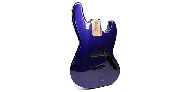 ALLPARTS ( オールパーツ ) / PRiMO Replacement Jazz Bass Body - Royal Amethyst画像2