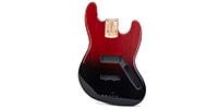ALLPARTS / PRiMO Replacement Jazz Bass Body - Crimson Dusk
