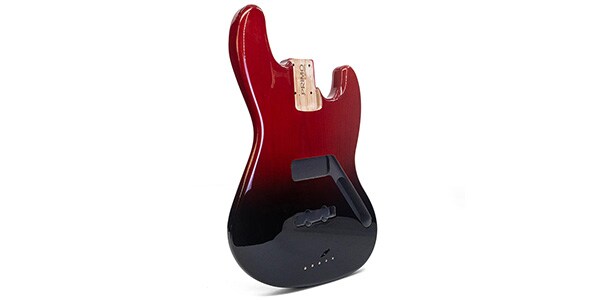 ALLPARTS ( オールパーツ ) / PRiMO Replacement Jazz Bass Body - Crimson Dusk画像2