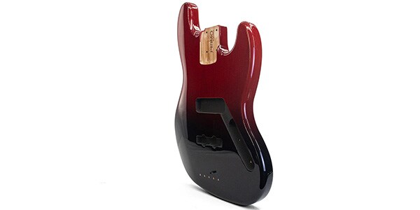 ALLPARTS ( オールパーツ ) / PRiMO Replacement Jazz Bass Body - Crimson Dusk画像3