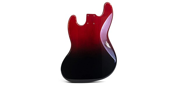 ALLPARTS ( オールパーツ ) / PRiMO Replacement Jazz Bass Body - Crimson Dusk画像4