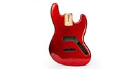 ALLPARTS / PRiMO Replacement Jazz Bass Body - Red Sparkle