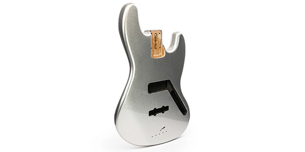 ALLPARTS ( オールパーツ ) / PRiMO Replacement Jazz Bass Body - Silver Sparkle画像2