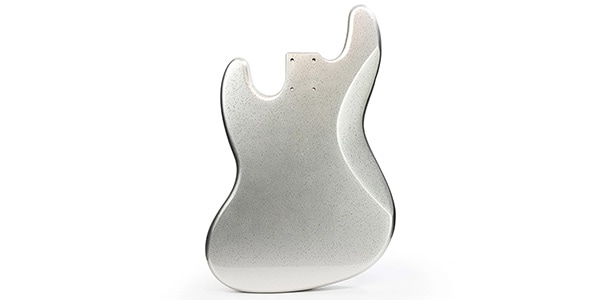 ALLPARTS ( オールパーツ ) / PRiMO Replacement Jazz Bass Body - Silver Sparkle画像4