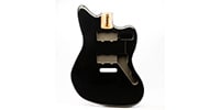 ALLPARTS / Primo RE Jazzmaster Body - Strat Trem - Blackout