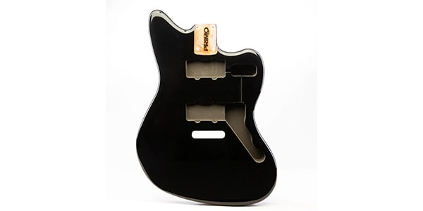 ALLPARTS / Primo RE Jazzmaster Body - Strat Trem - Blackout