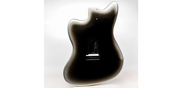 ALLPARTS / Primo RE Jazzmaster Body - Strat Trem - Black Frost画像2