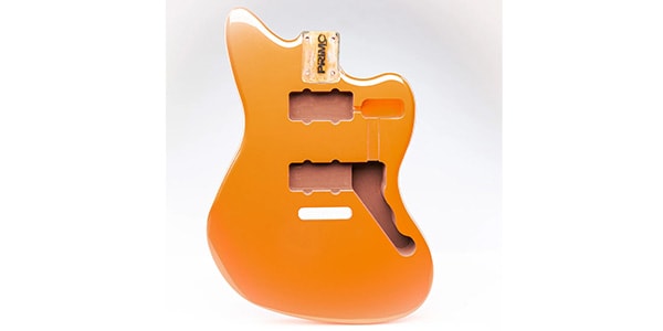 ALLPARTS / Primo RE Jazzmaster Body - Strat Trem - Fire Mist