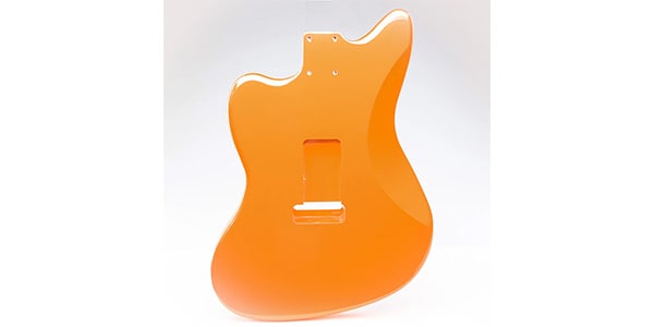 ALLPARTS / Primo RE Jazzmaster Body - Strat Trem - Fire Mist画像2