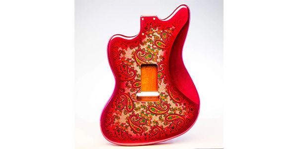 ALLPARTS / Primo RE Jazzmaster Body - Strat Trem - Pink Paisley画像2