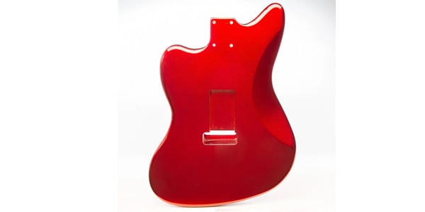 ALLPARTS / Primo RE Jazzmaster Body - Strat Trem - Red Sparkle画像2