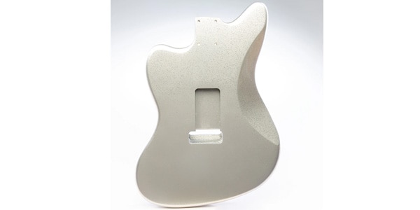 ALLPARTS / Primo RE Jazzmaster Body - Strat Trem - Silver Sparkle画像2