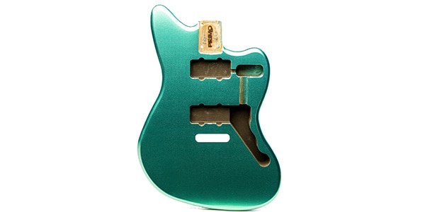 ALLPARTS / Primo RE Jazzmaster Body - Strat Trem - Mystic Teal