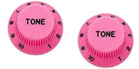 ALLPARTS / PK-0153-030 Set of 2 Hot Pink Tone Knobs