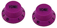 ALLPARTS / PK-0153-040 Set of 2 Purple Tone Knobs