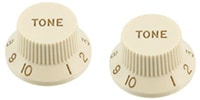 ALLPARTS / PK-0153-B50 Parchment Tone Knobs - 50 Piece Bulk Pack
