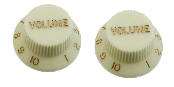 ALLPARTS / PK-0154-026 Set of 2 Red Volume Knobs