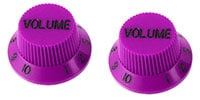 ALLPARTS / PK-0154-040 Set of 2 Purple Volume Knobs