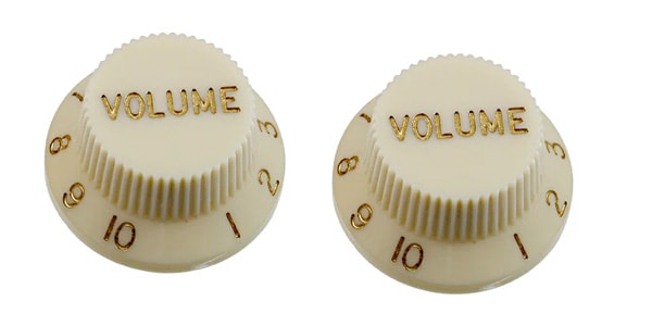 ALLPARTS / PK-0154-B50 Parchment Volume Knobs - 50 Piece Bulk Pack