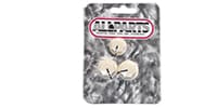 ALLPARTS PK-0174-028 Cream Knob Set for Jazz Bass