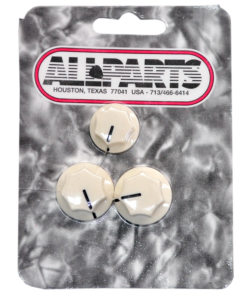 /PK-0174-028 Cream Knob Set for Jazz Bass