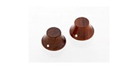 ALLPARTS / PK-3197-0B0 Bubinga Bell Knobs (Qty 2)
