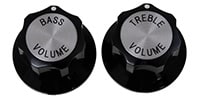 ALLPARTS / PK-3248-023 Volume Knobs for Rickenbacker&reg; (Qty 2)