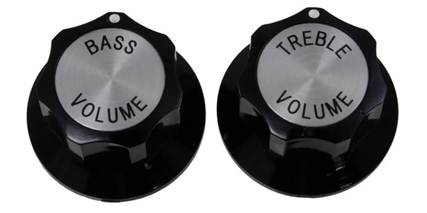 ALLPARTS / PK-3248-023 Volume Knobs for Rickenbacker&reg; (Qty 2)