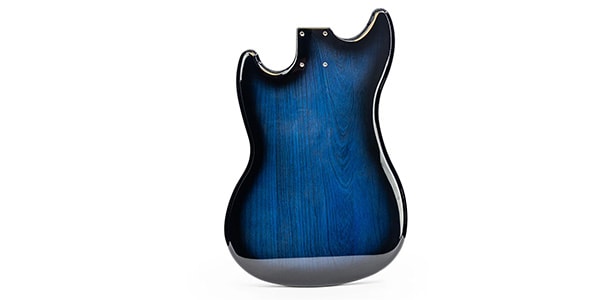 ALLPARTS ( オールパーツ ) / PRiMO Replacement Jazz Bass Body - Midnight Ocean Burst画像4