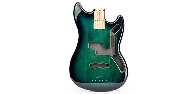 ALLPARTS ( オールパーツ ) / PRiMO Replacement Mustang Bass Body - Ocean burst