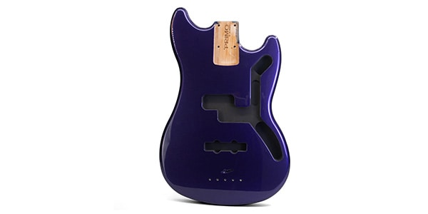 ALLPARTS ( オールパーツ ) / PRiMO Replacement Mustang Bass Body - Royal Amethyst