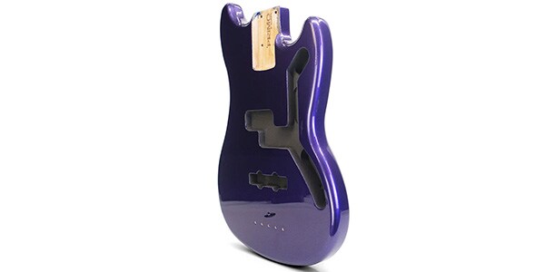 ALLPARTS ( オールパーツ ) / PRiMO Replacement Mustang Bass Body - Royal Amethyst画像3