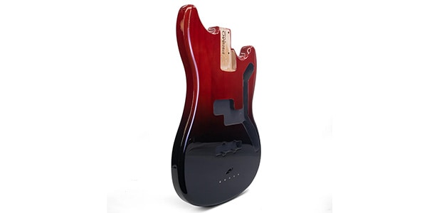 ALLPARTS ( オールパーツ ) / PRiMO Replacement Jazz Bass Body - Crimson Dusk画像2