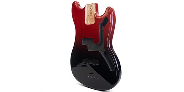 ALLPARTS ( オールパーツ ) / PRiMO Replacement Jazz Bass Body - Crimson Dusk画像3