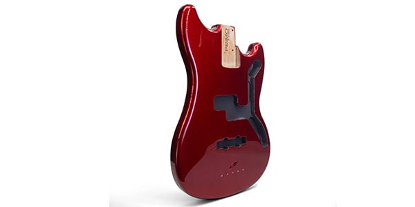 ALLPARTS ( オールパーツ ) / PRiMO Replacement Mustang Bass Body - Red Sparkle画像2