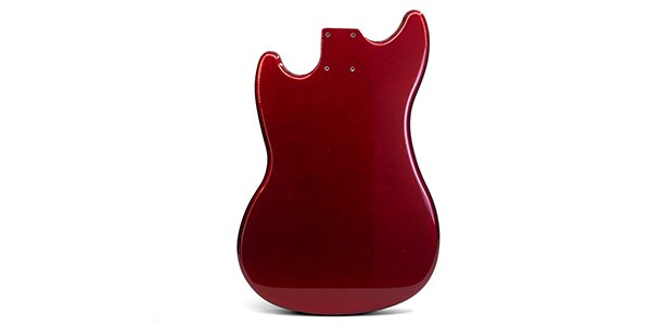 ALLPARTS ( オールパーツ ) / PRiMO Replacement Mustang Bass Body - Red Sparkle画像4
