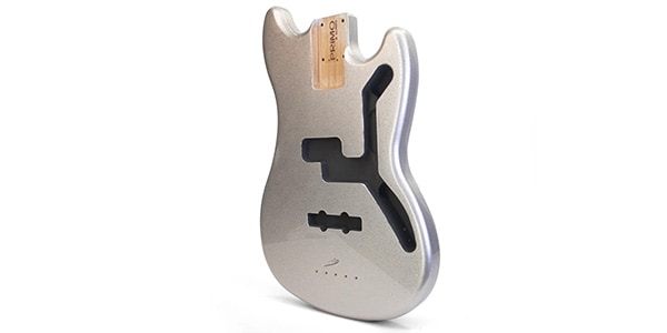 ALLPARTS ( オールパーツ ) / PRiMO Replacement Mustang Bass Body - Silver Sparkle画像3