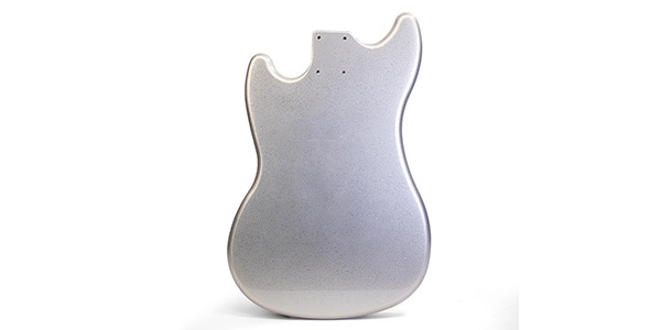 ALLPARTS ( オールパーツ ) / PRiMO Replacement Mustang Bass Body - Silver Sparkle画像4