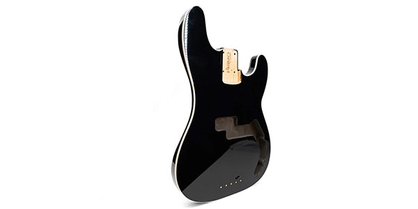 ALLPARTS ( オールパーツ ) / PRiMO Replacement Precision Bass Body Black Onyx w/Binding画像2