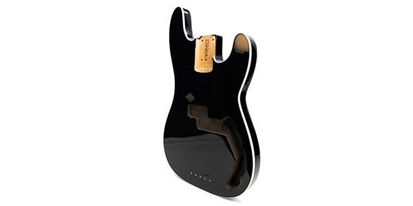 ALLPARTS ( オールパーツ ) / PRiMO Replacement Precision Bass Body Black Onyx w/Binding画像3