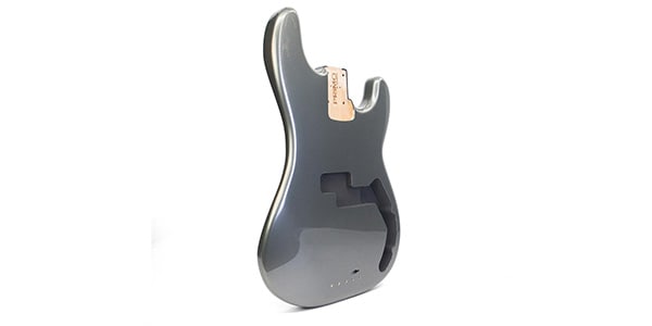 ALLPARTS / PRiMO Replacement Precision Bass Body - Meteor Grey画像2