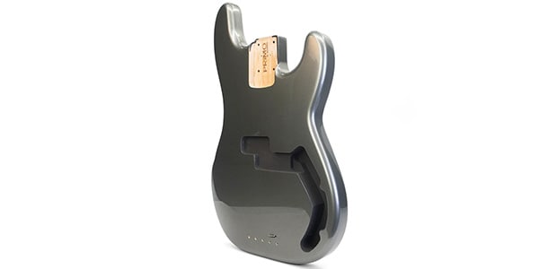 ALLPARTS / PRiMO Replacement Precision Bass Body - Meteor Grey画像3