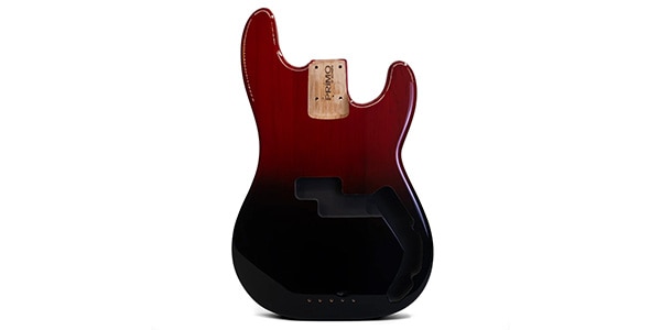 ALLPARTS ( オールパーツ )  / PRiMO ReplacementPrecision Bass Body - Crimson Dusk