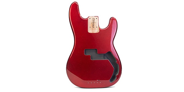 ALLPARTS ( オールパーツ )  / PRiMO Replacement Precision Bass Body - Red Sparkle